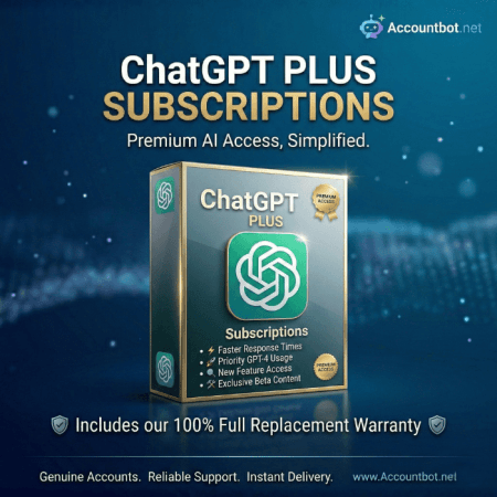 ChatGPT Plus is a premium subscription offering full replacement warranty, faster responses, priority GPT-4 access, and advanced AI chatbot features.